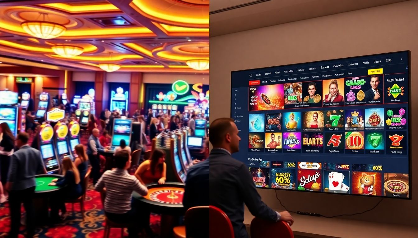 Online Casinos vs. Brick-and-Mortar Casinos: Which Offers the Best Experience?