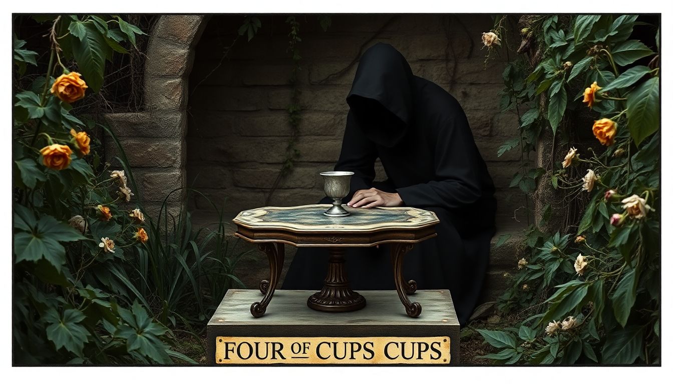 Four of Cups Tarot Card