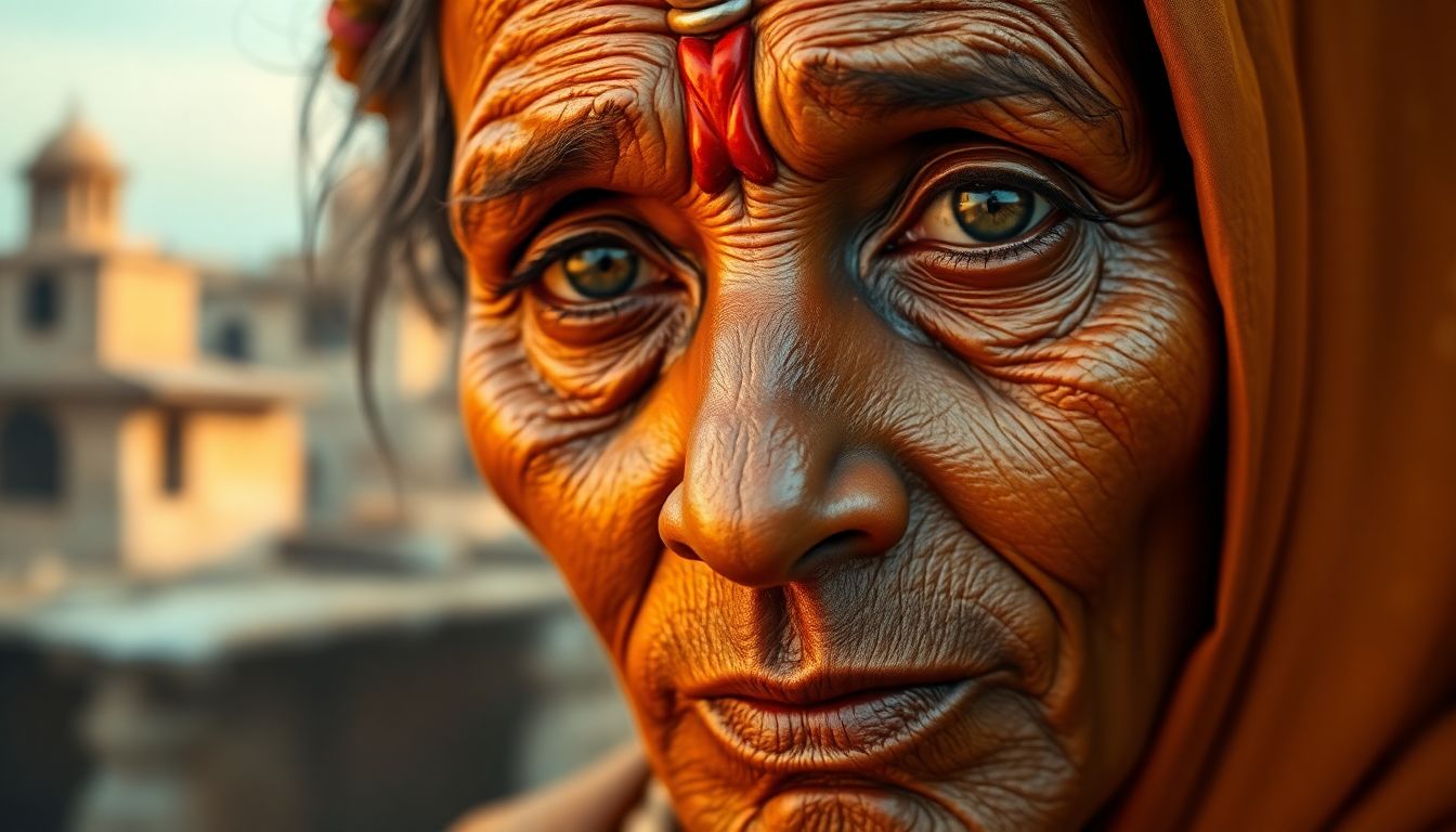 The face of my village, an ancient heritage of India