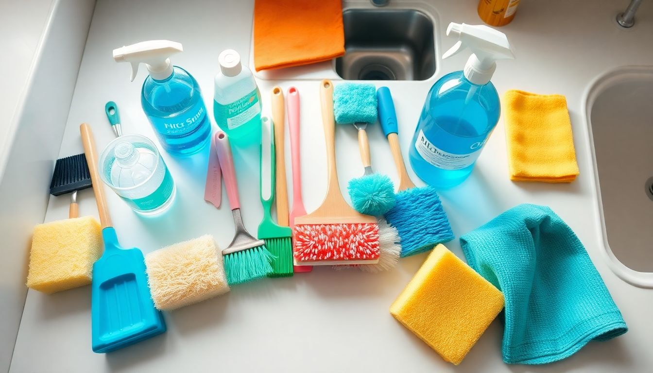 Kitchen Cleaning Tools