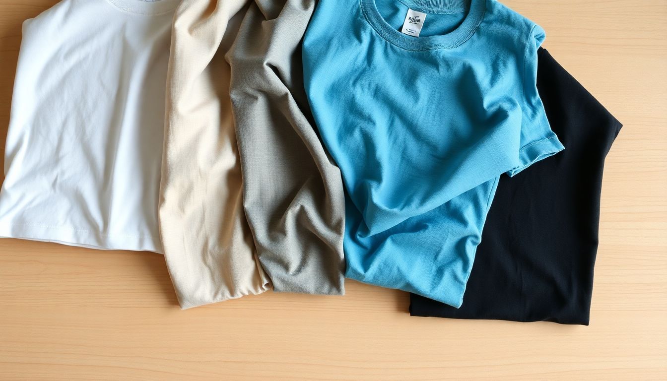 A Guide to Different Types of T-Shirt Fabrics for Printing