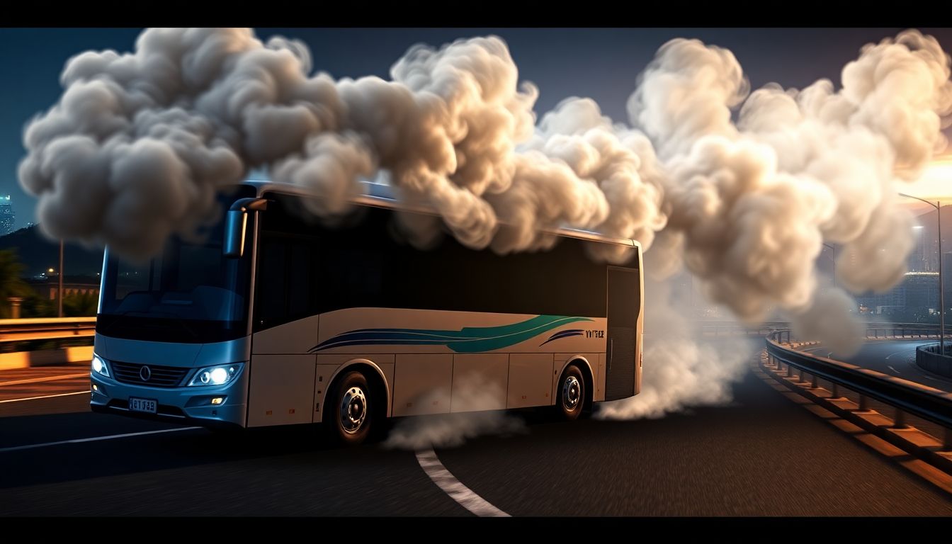 Adding Smoke Effects to Bus Simulator Indonesia