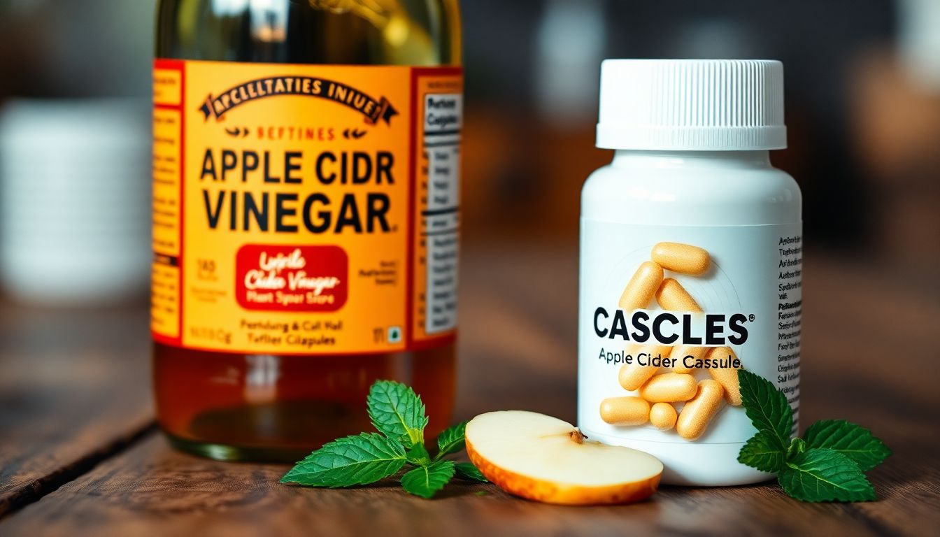 Apple Cider Vinegar Capsules vs. Liquid: Which Should You Pick?