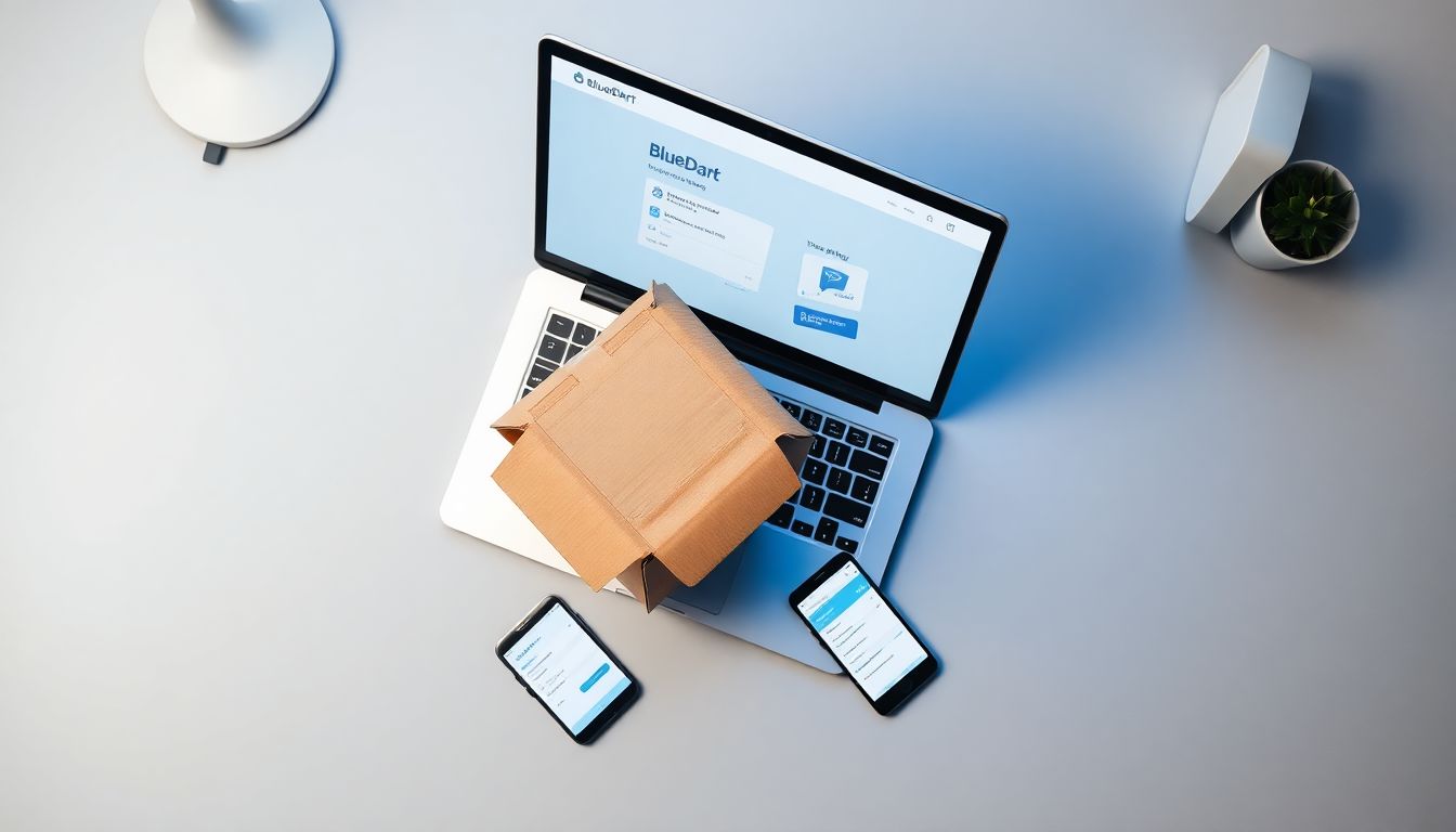 Track Your BlueDart Package Easily