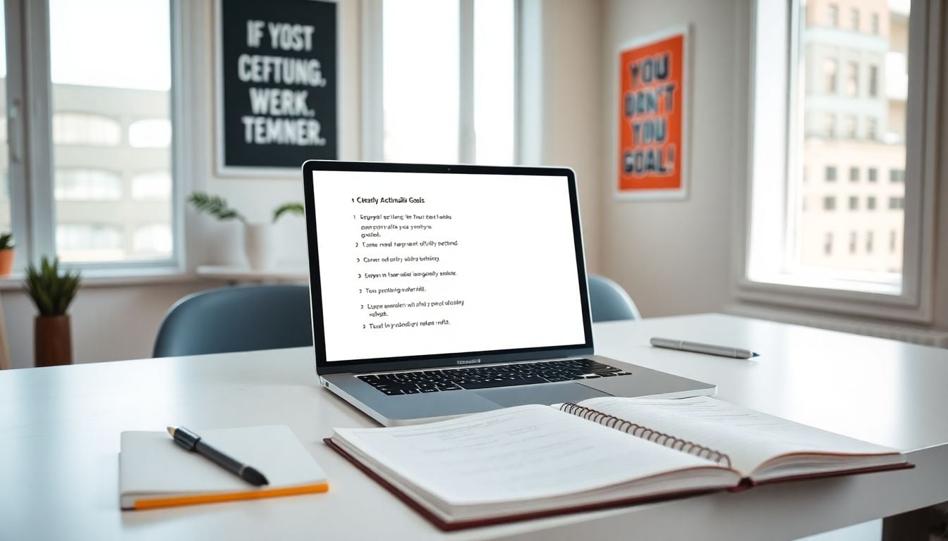 How to Set Realistic Goals and Actually Achieve Them