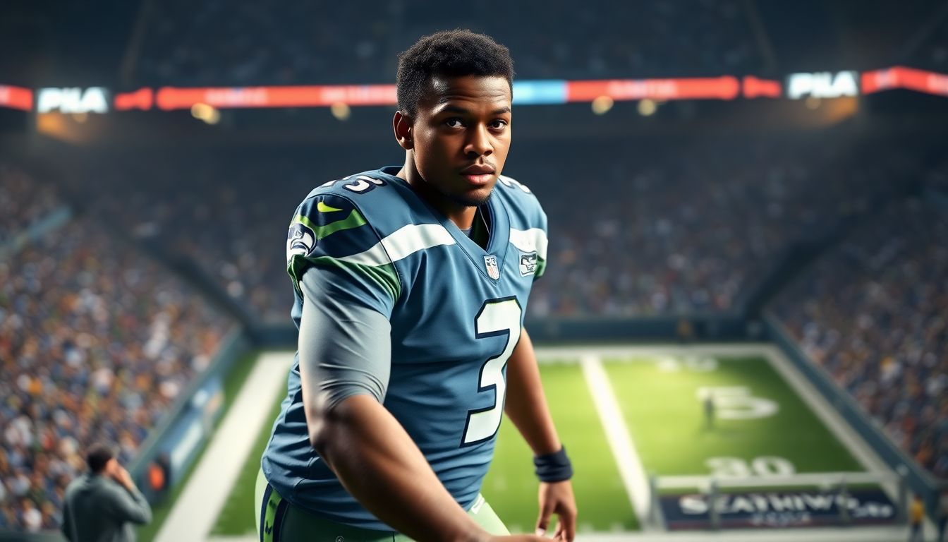 Geno Smith Seattle Seahawks Nike Game American Football Jerseys