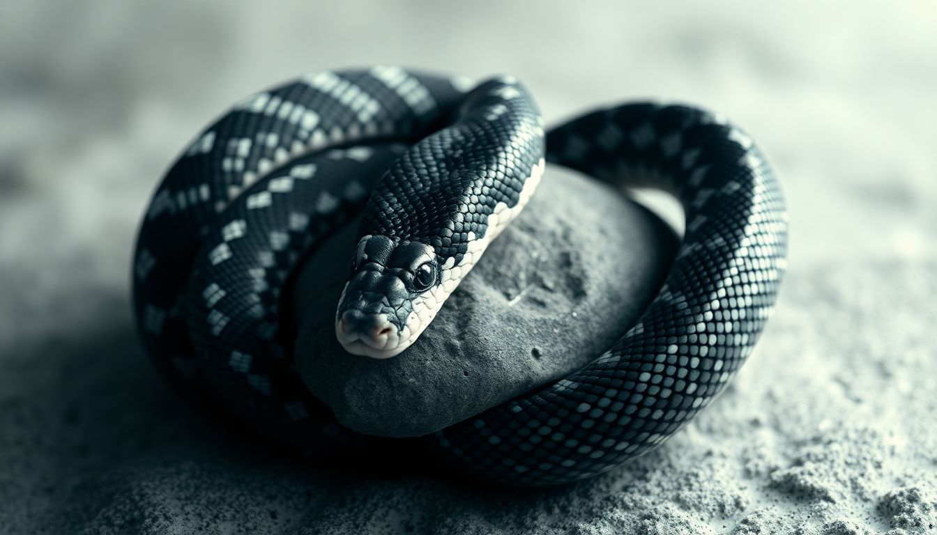 How a Black and White Snake in Your Dream Could Affect You