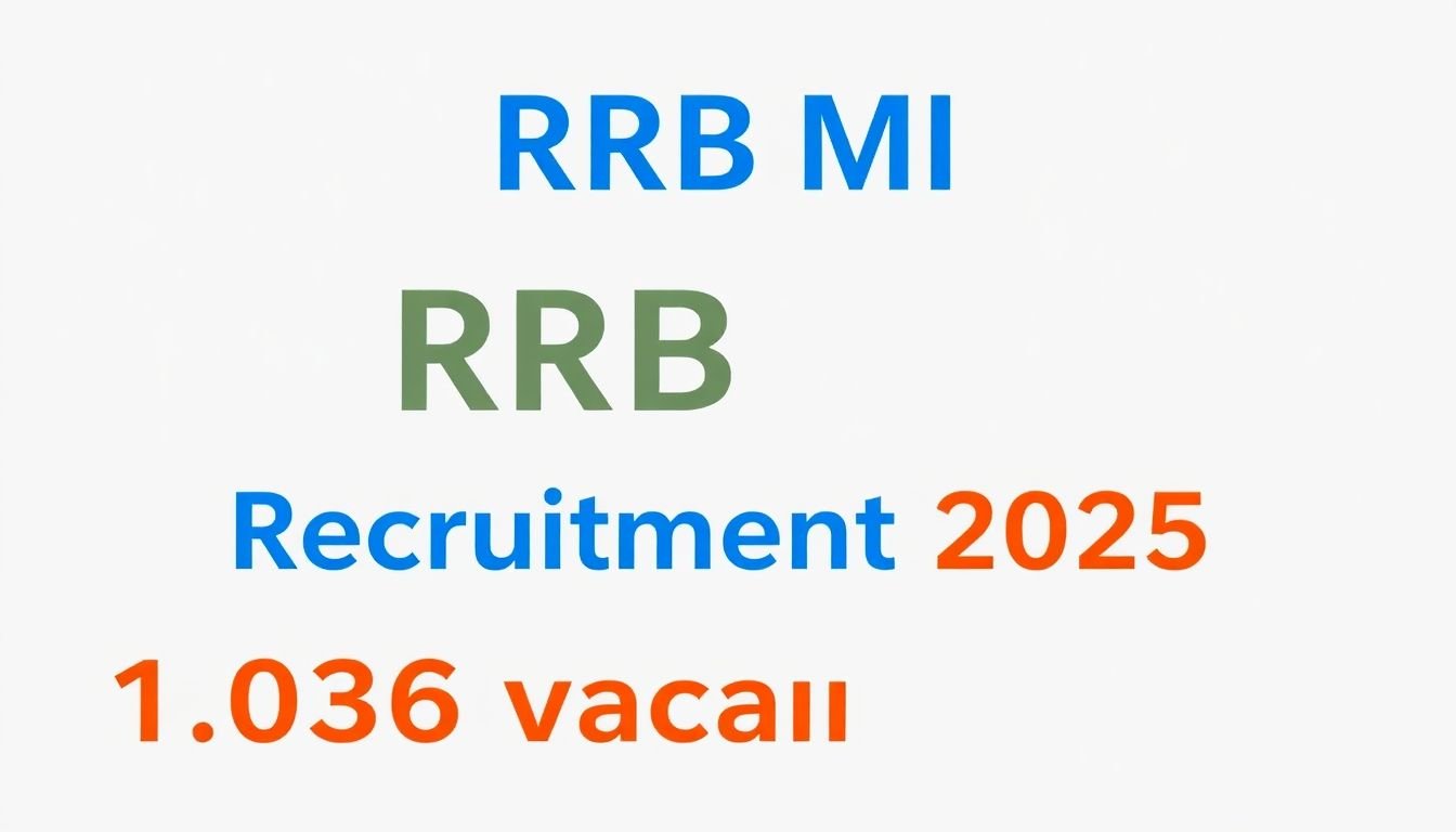 RRB MI Recruitment 2025