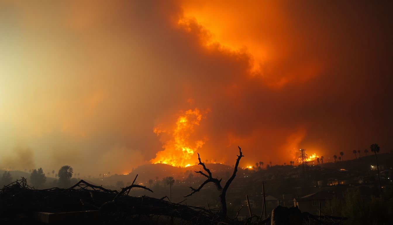 California Los Angeles Wildfires