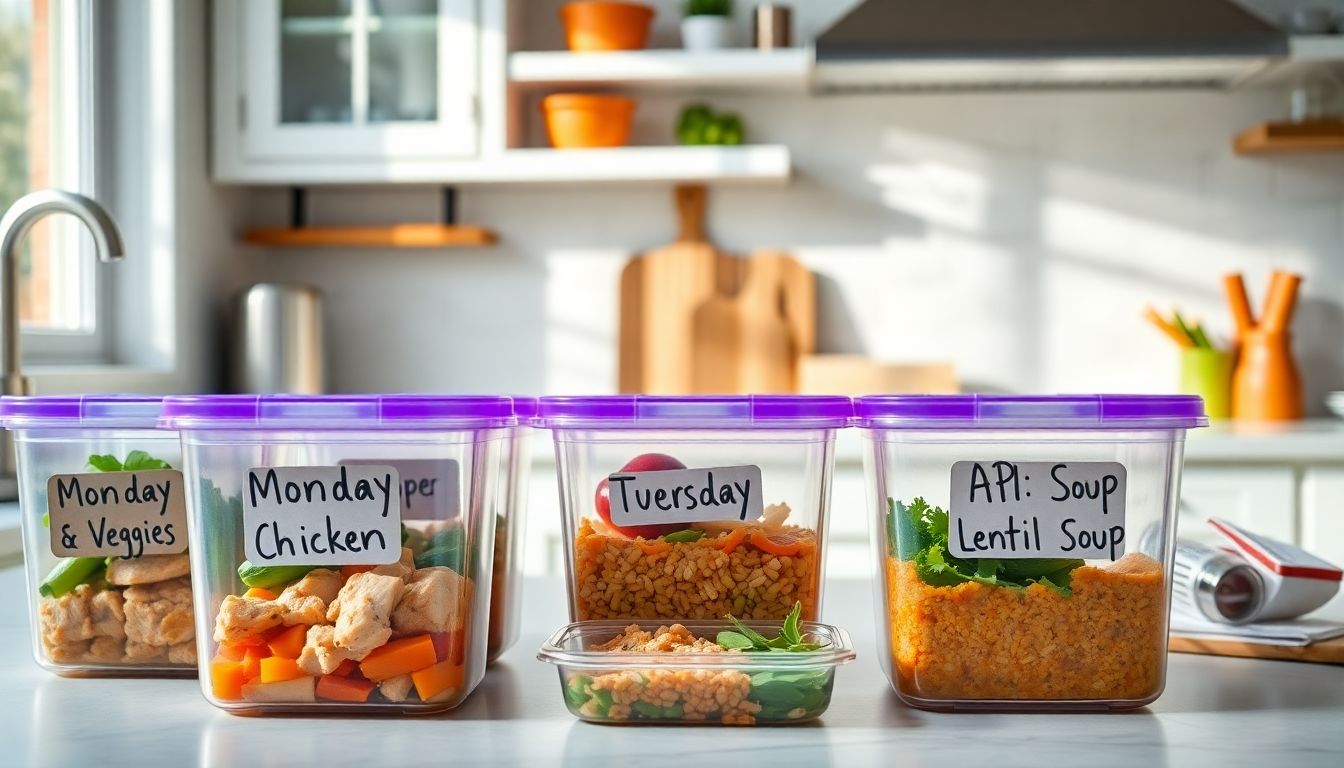 Easy Meal Prep Ideas for a Healthy Week