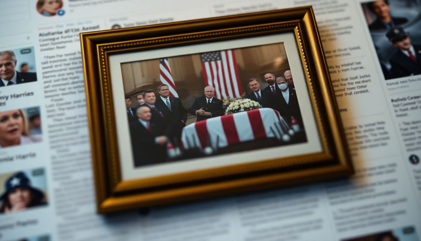 Kamala Harris Jimmy Carter Funeral