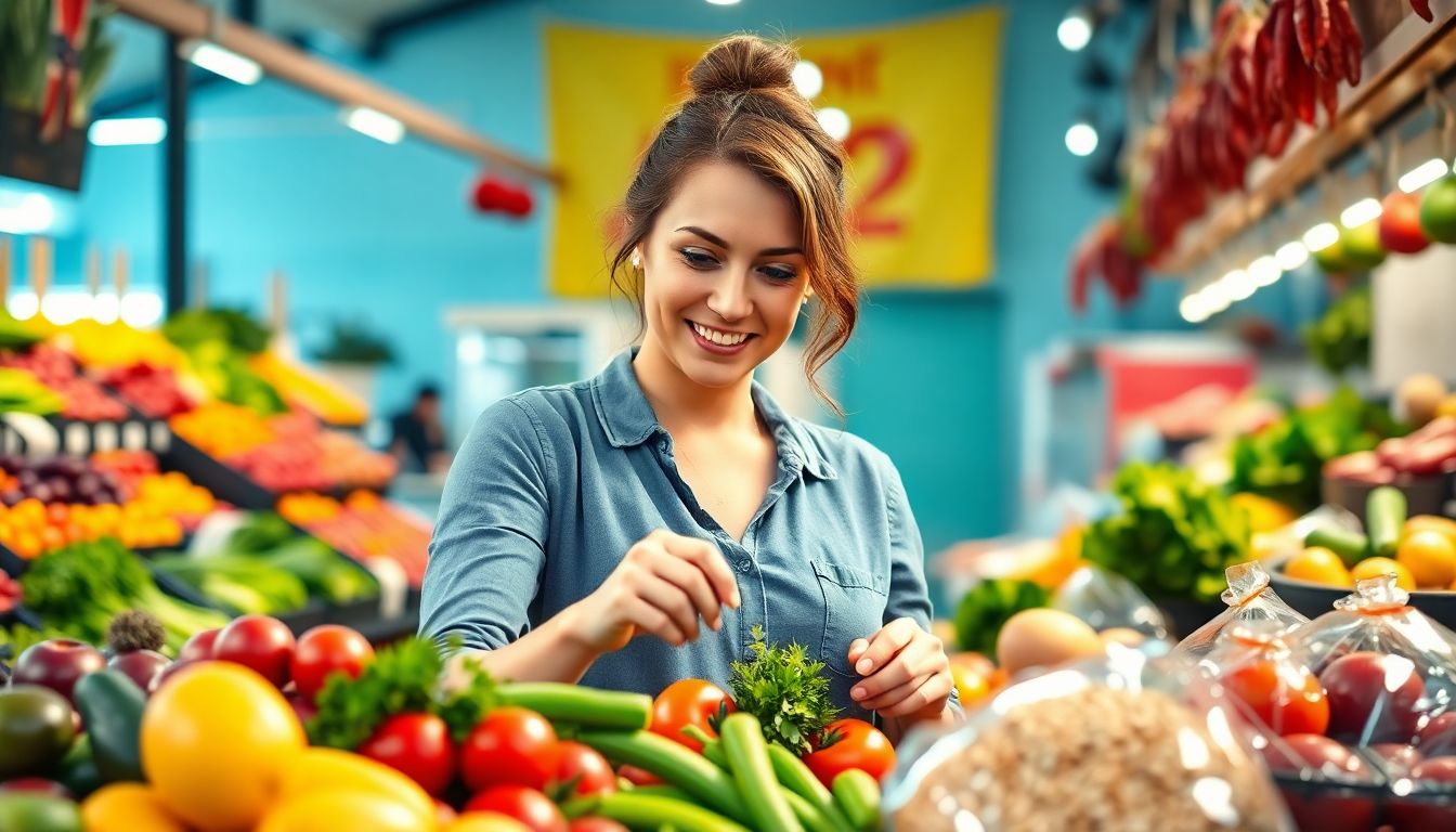 Dicas para fazer compras de alimentos saudáveis