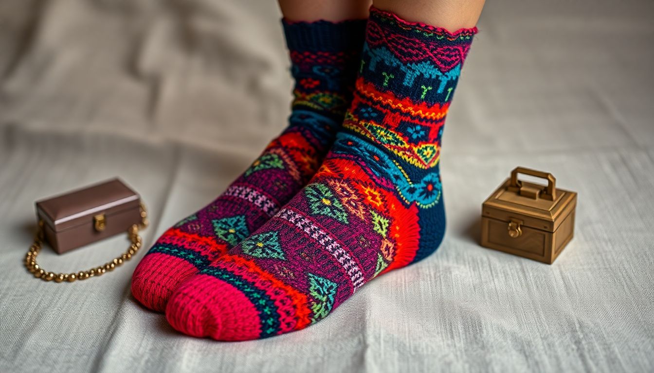 Rita Ora's Handmade Socks