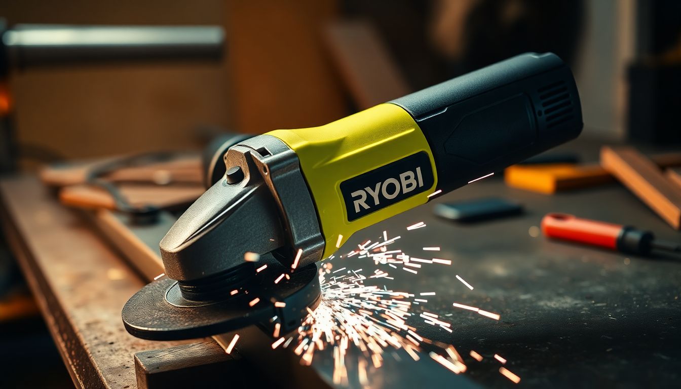 Meuleuse d'Angle Ryobi