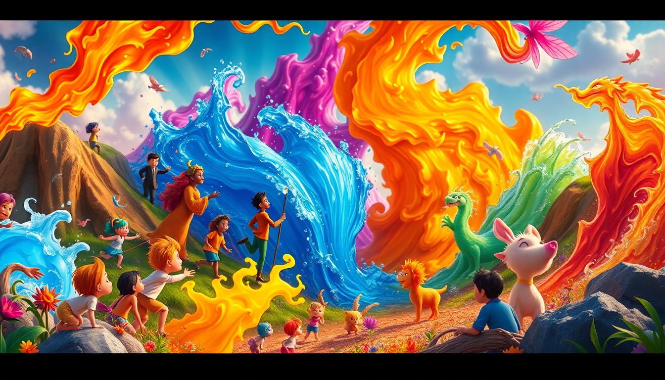 Elemental Animation Movies 2023