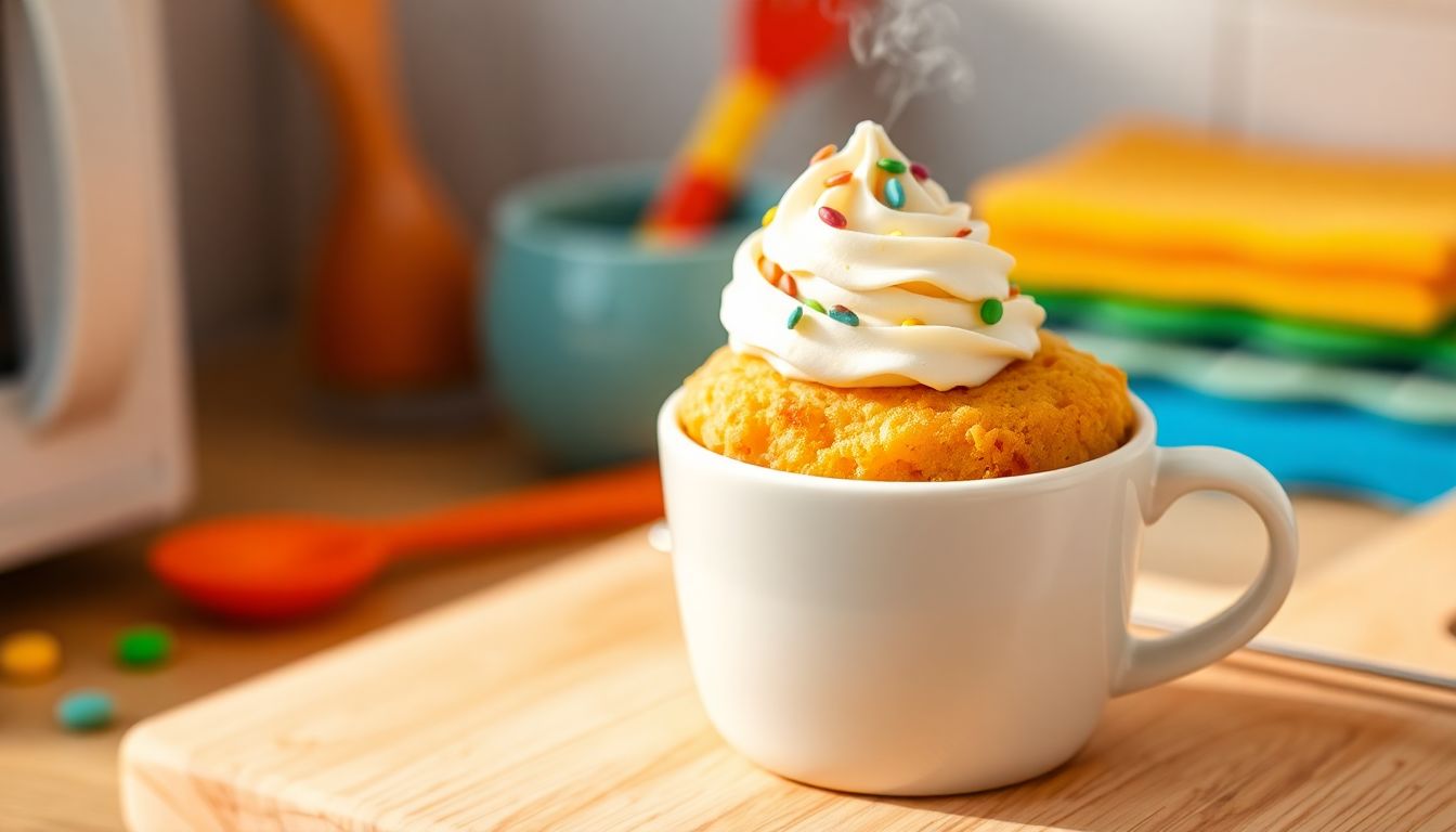 Microwave Mug Cakes: Easy & Delicious Treats for Kids