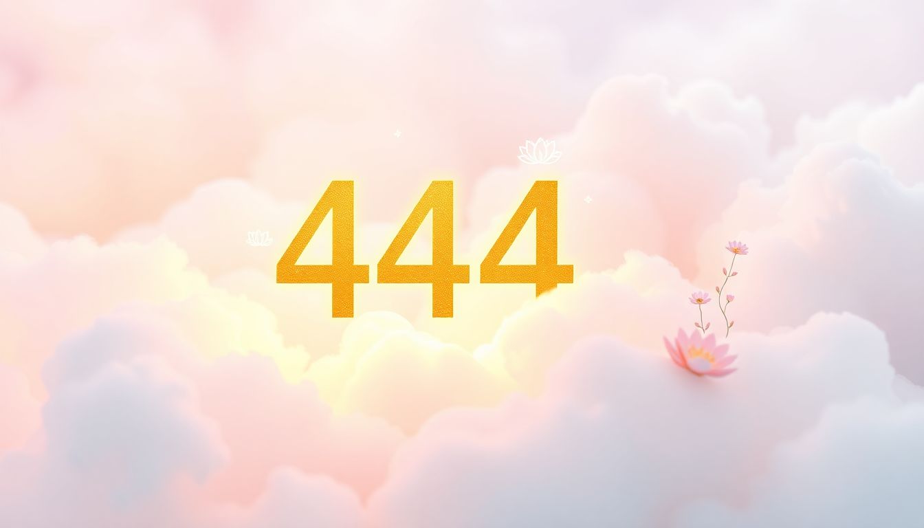 444 Angel Number Meaning Image