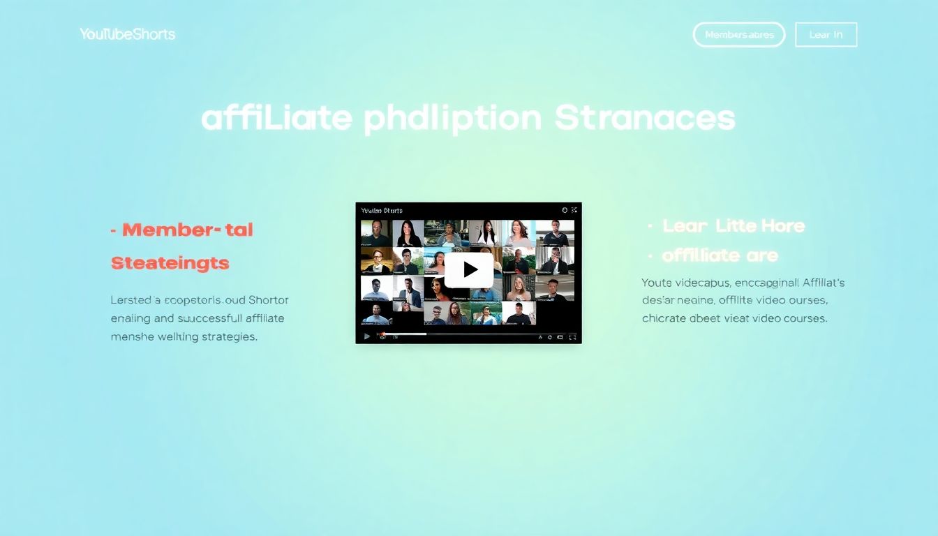 YouTube Shorts Affiliate Marketing Mastery