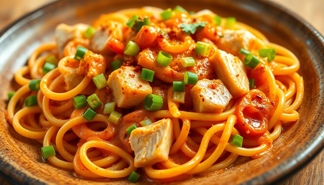 Spicy Cajun Chicken Pasta