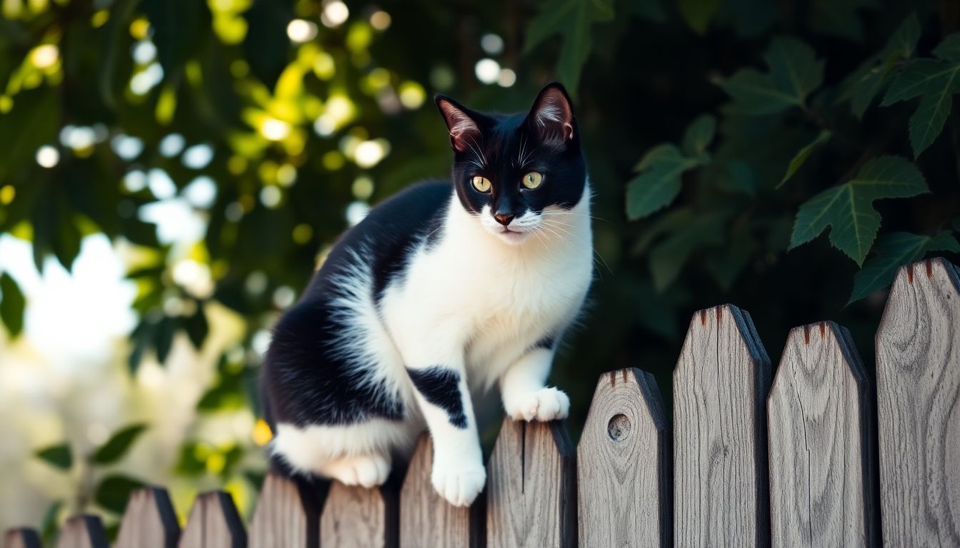 Black and White Japanese Bobtail