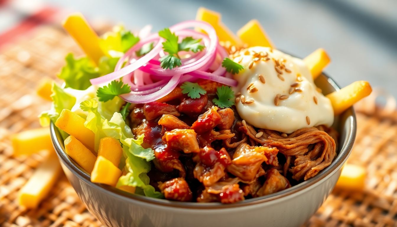 BBQ Pulled Pork Bowl