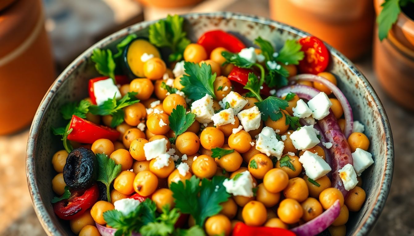 Mediterranean Chickpea Power Bowl