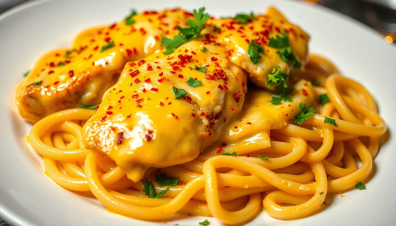 Spicy Cajun Chicken Alfredo