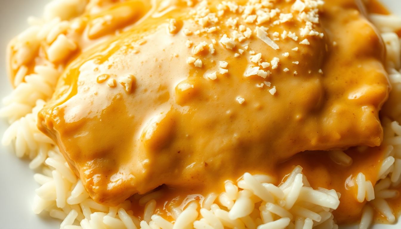 Creamy Parmesan Chicken and Rice