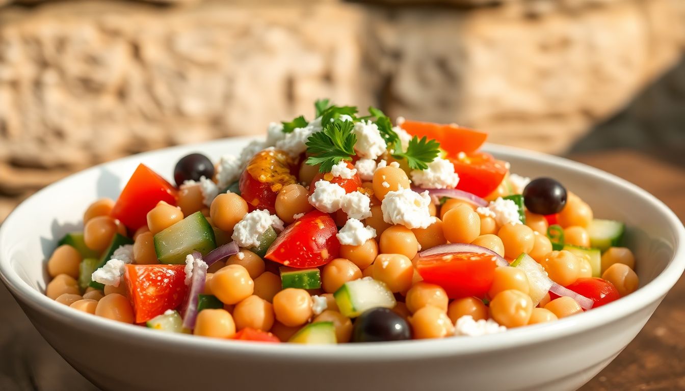 Mediterranean Chickpea Salad