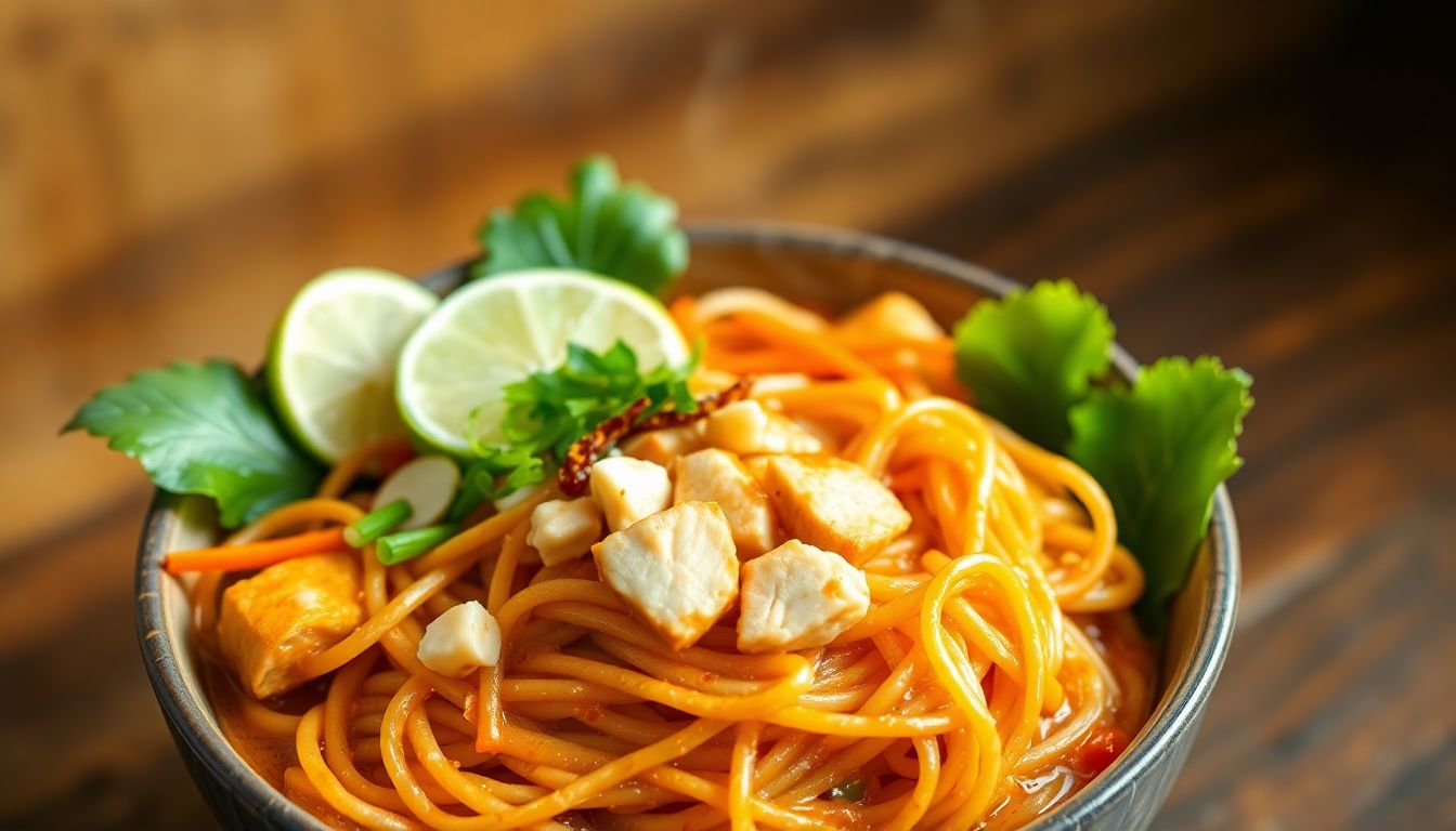 Spicy Thai Peanut Noodles