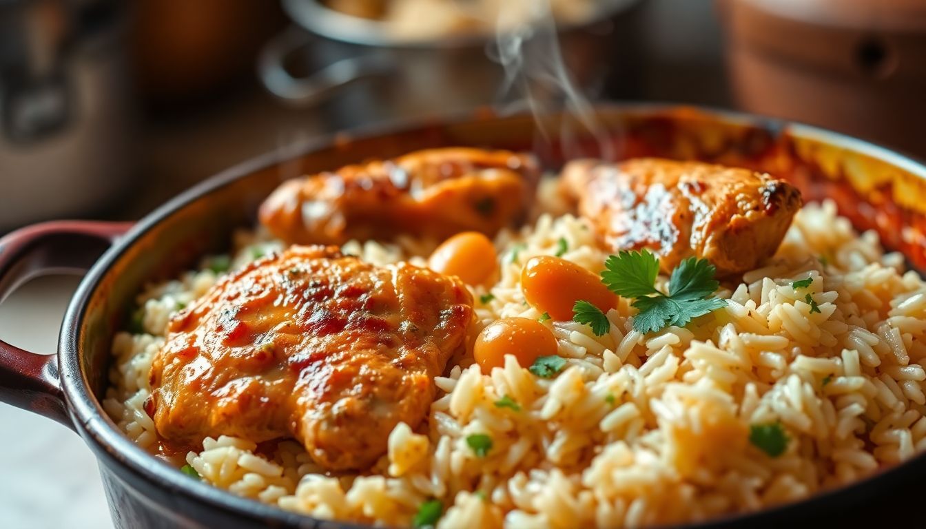 Easy One-Pot Chicken & Rice