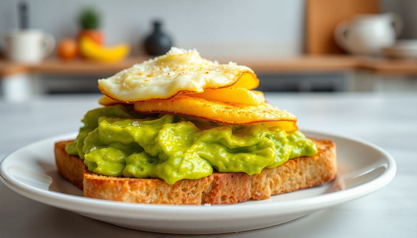 Avocado Toast & Scrambled Eggs