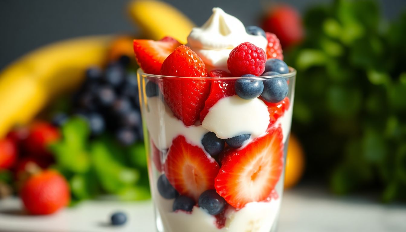 Fruit and Yogurt Parfait