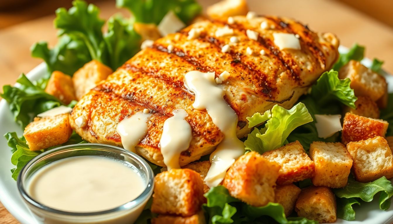 Grilled Chicken Caesar Salad