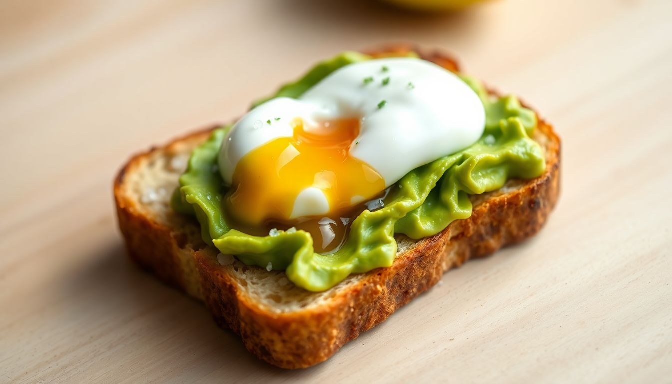 Avocado Toast with Poached Egg