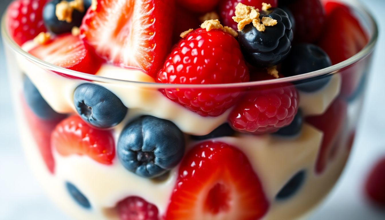 Berry-Filled Yogurt Parfaits