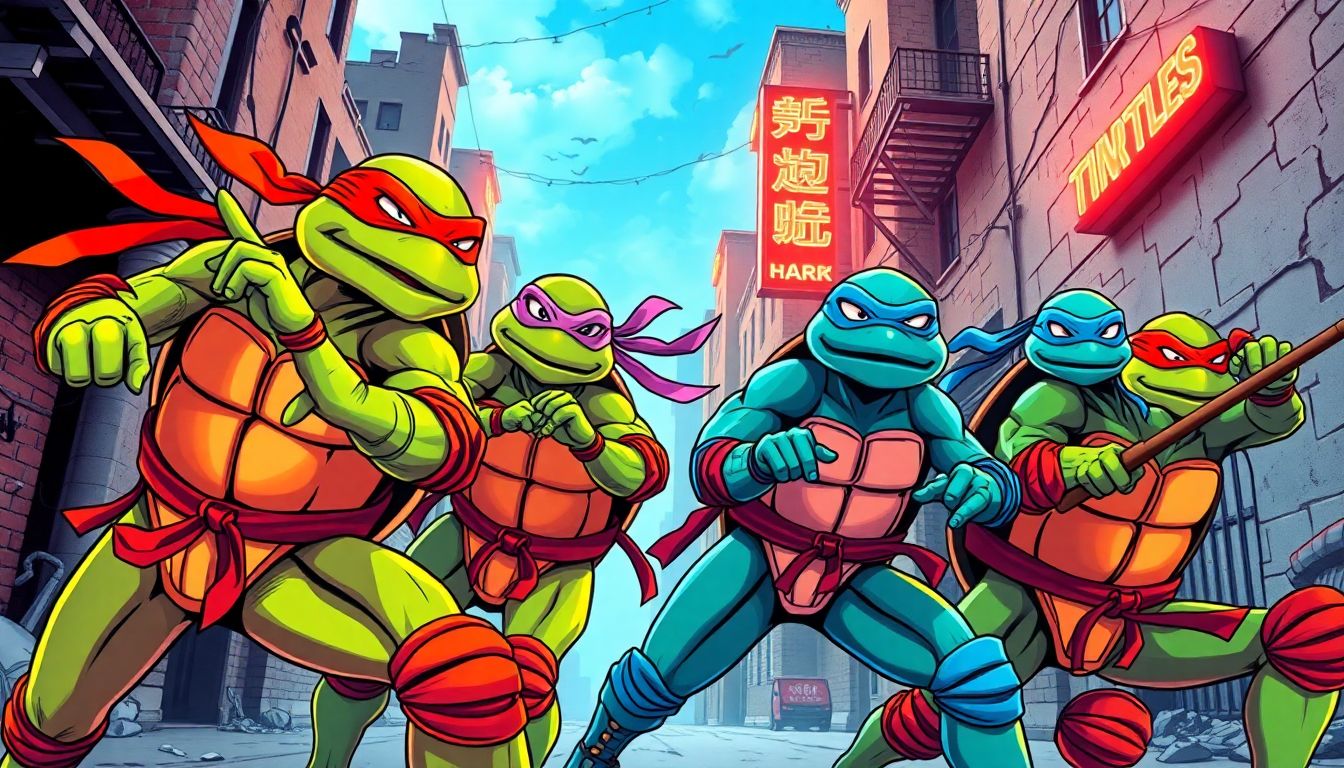 Cowabunga! Teenage Mutant Ninja Turtles Book – Classic Comic Thrills