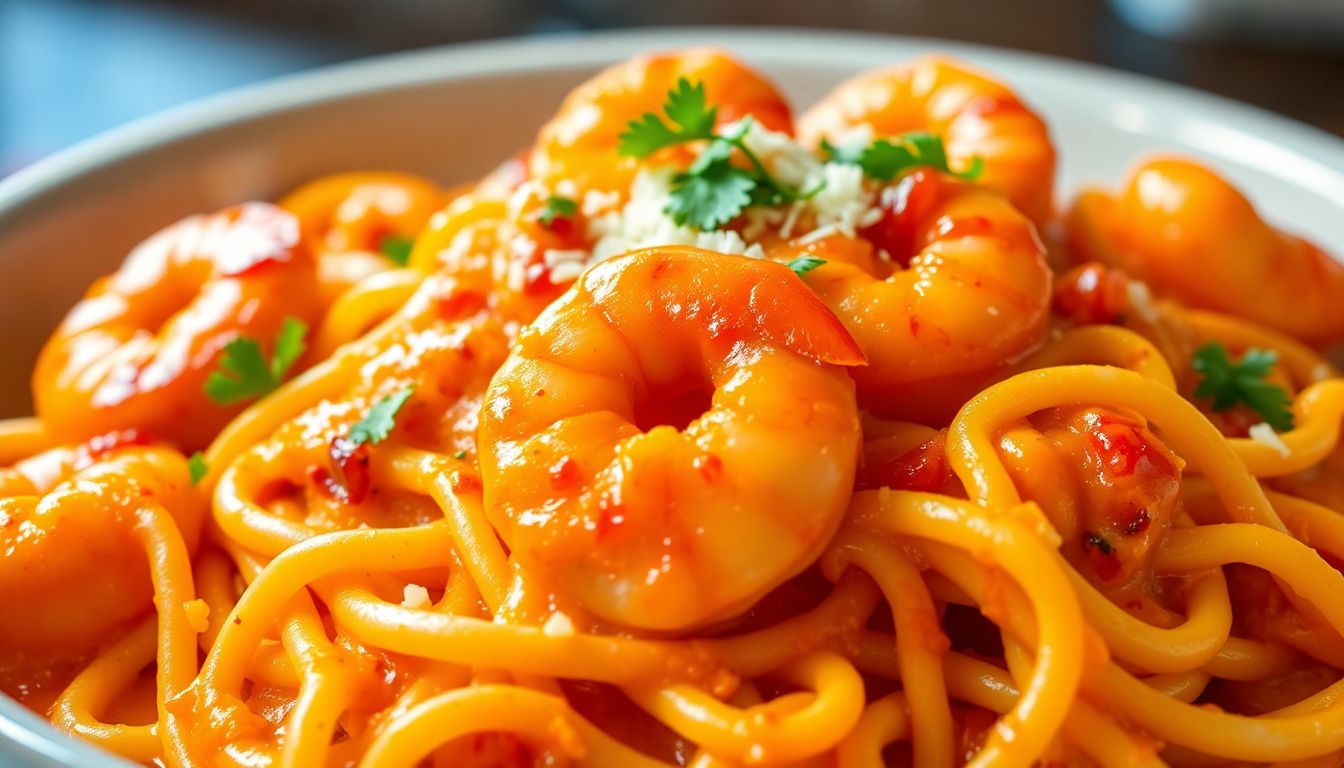 Spicy Cajun Shrimp Alfredo