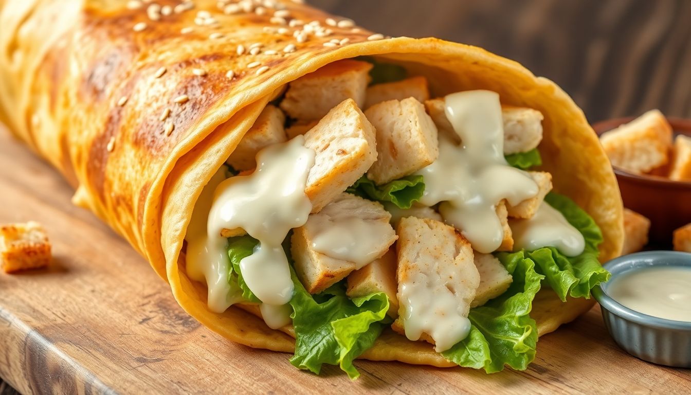 Chicken Caesar Wrap