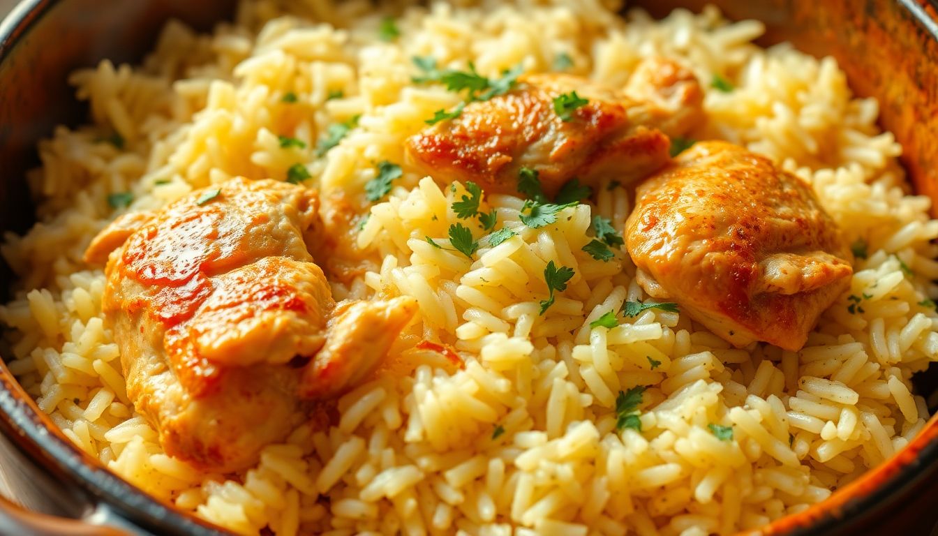 One-Pot Chicken and Rice