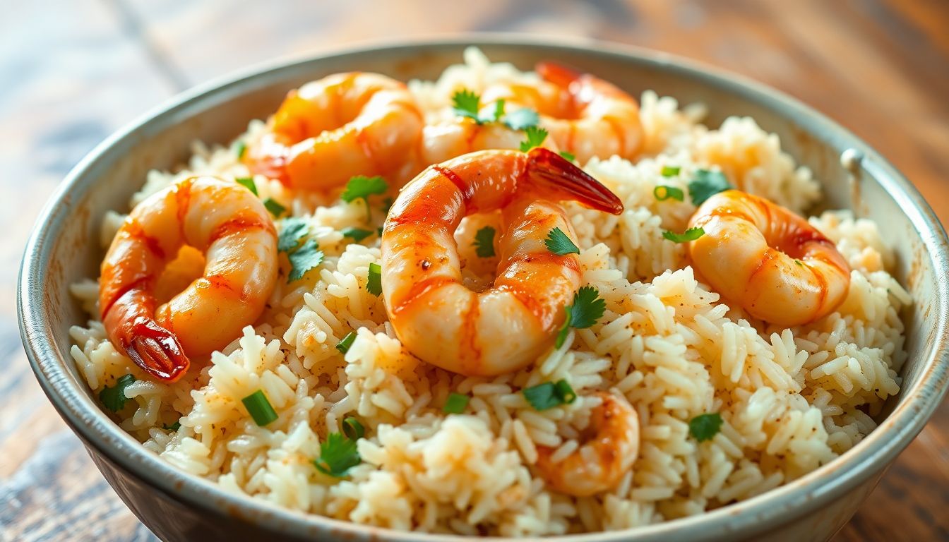 One-Pot Shrimp and Rice