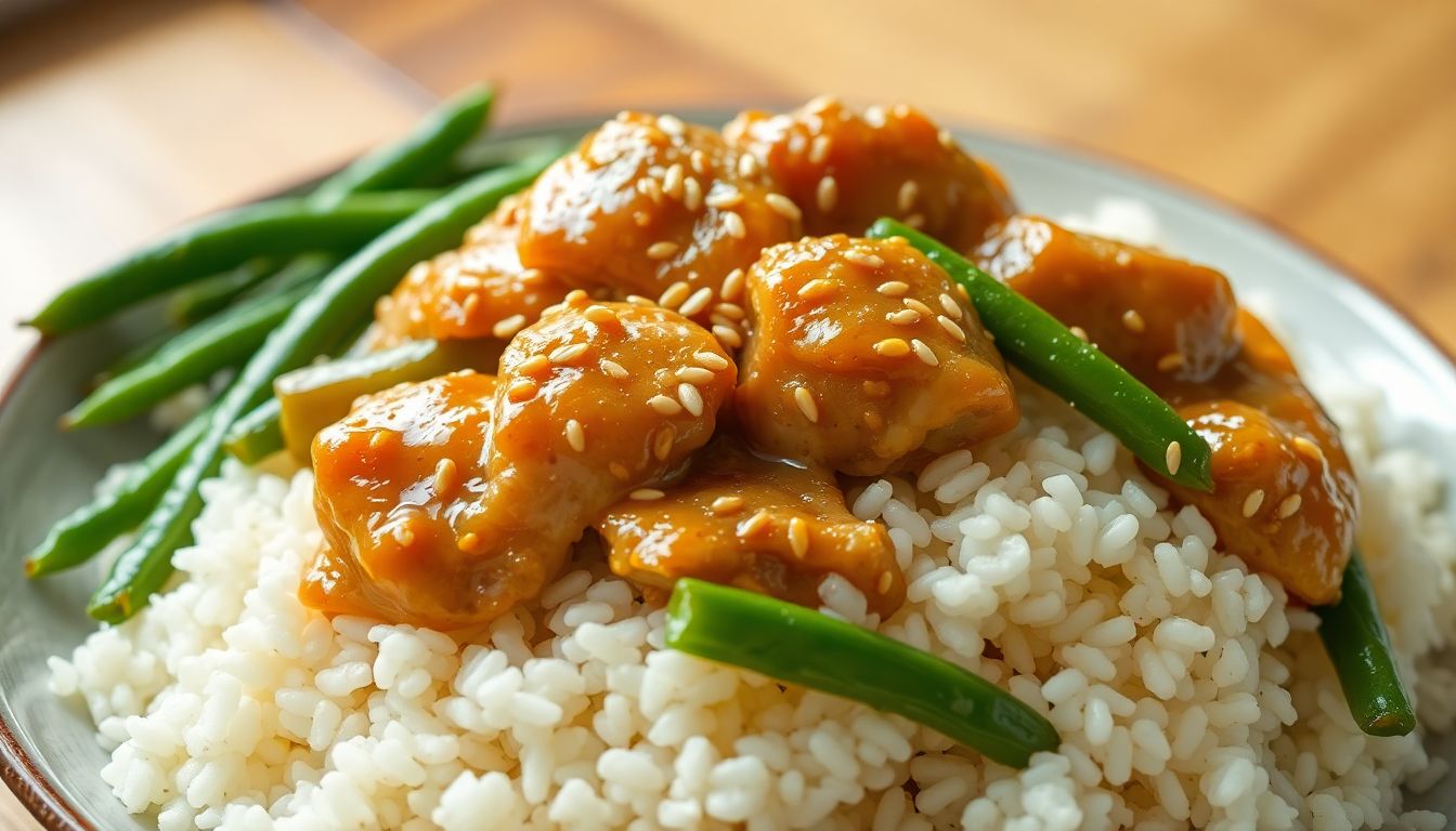 Healthy Sesame Chicken
