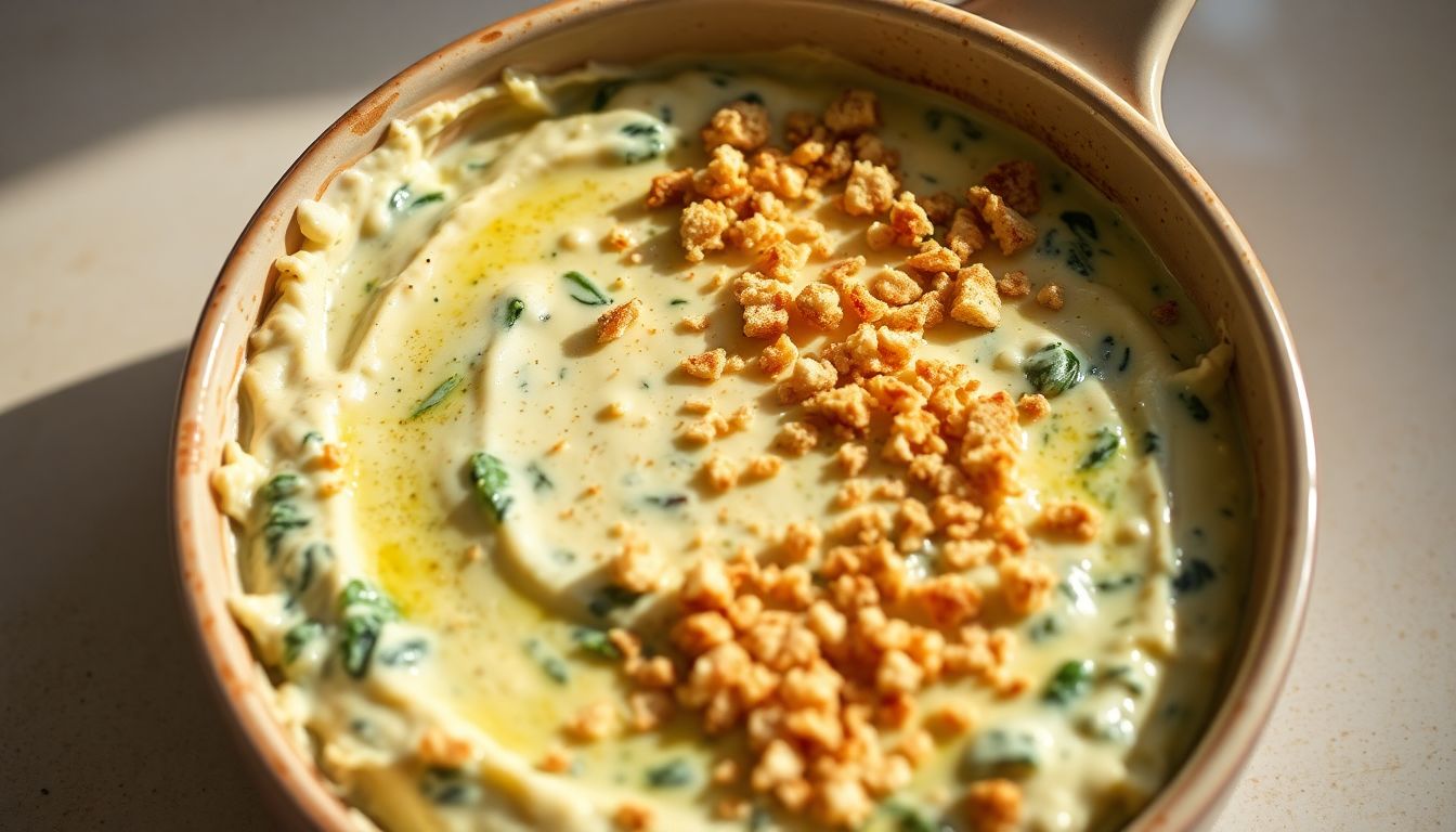 Creamy, Dreamy Spinach Artichoke Dip