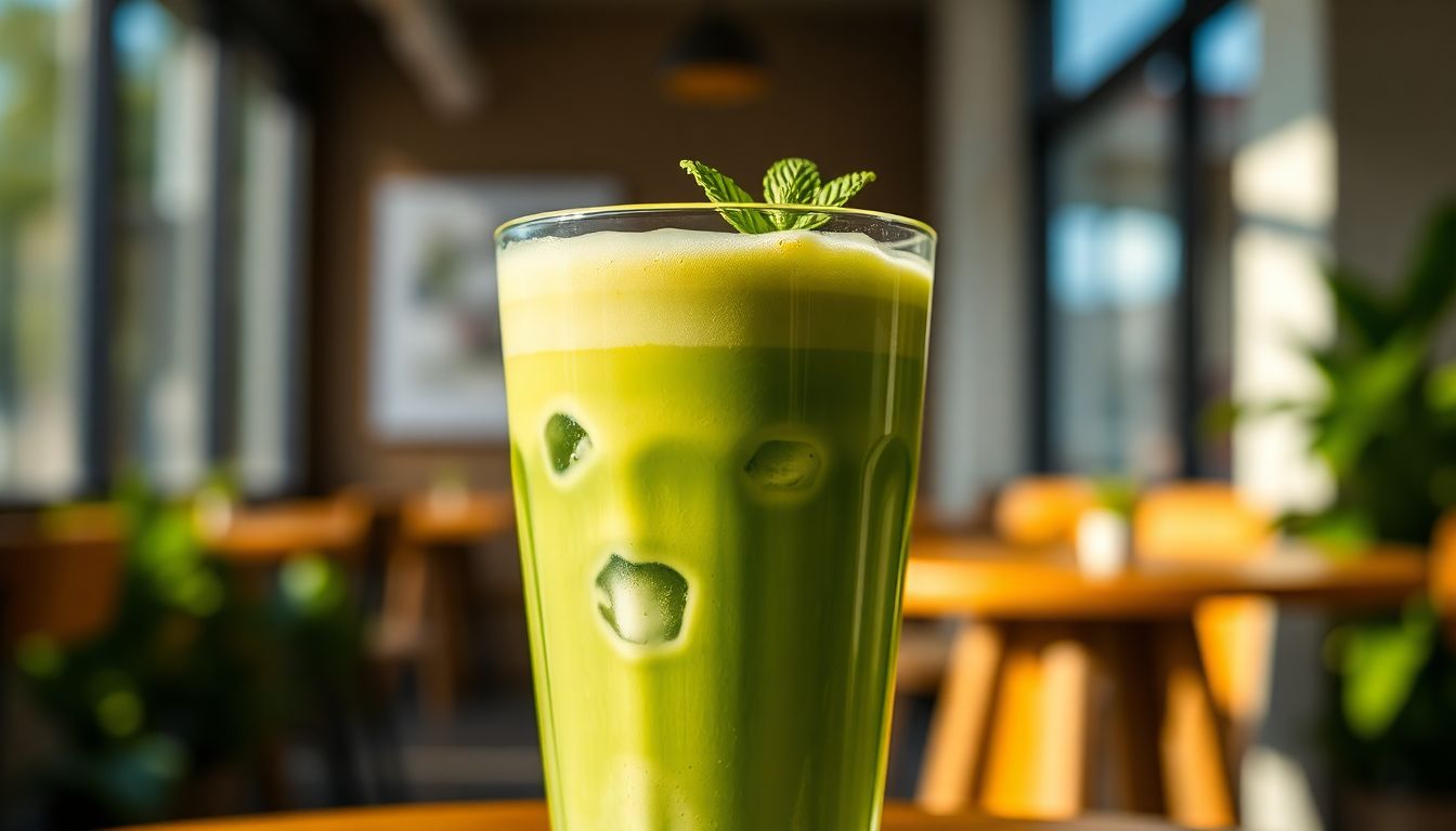 Matcha Iced Latte