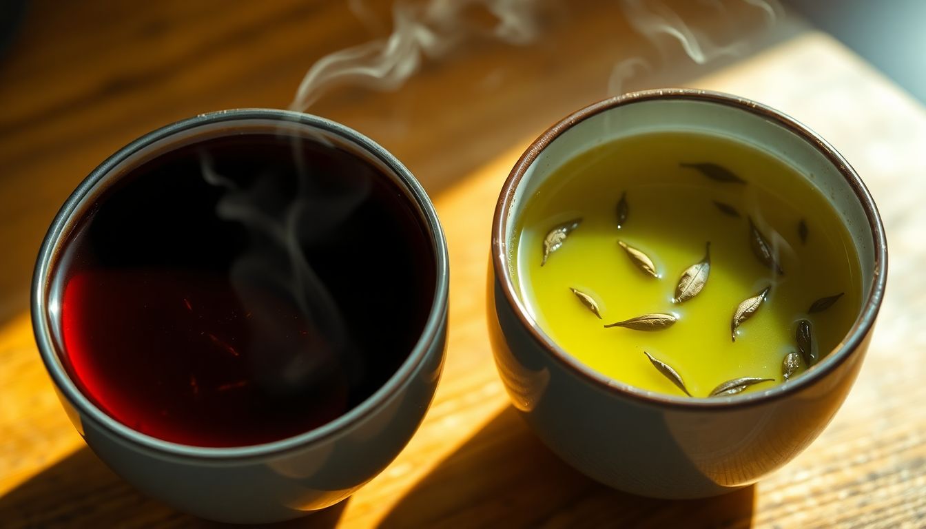Black Tea vs. Green Tea