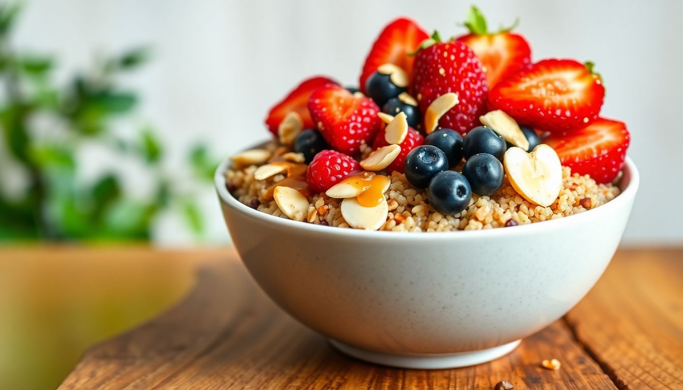 Quinoa Breakfast Bowl