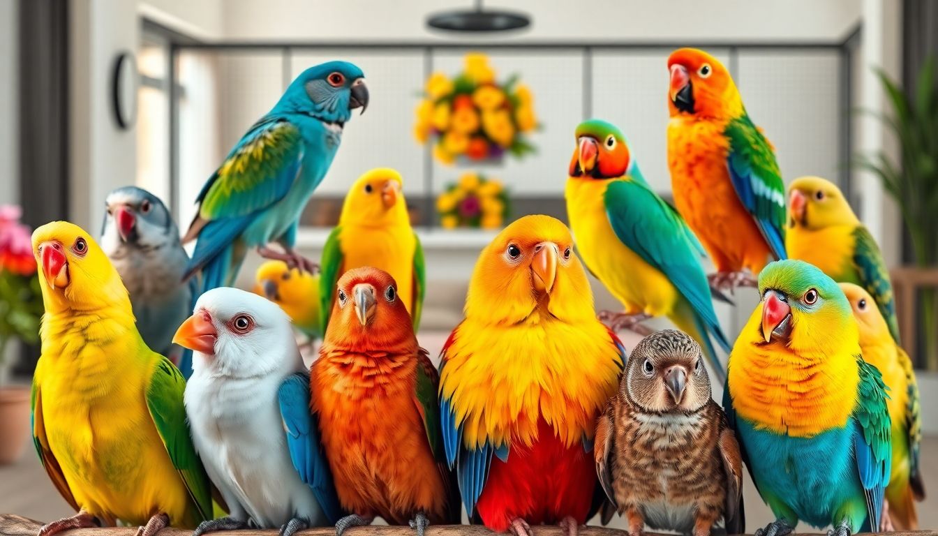 Top 10 Pet Birds: Find Your Feathered Friend!