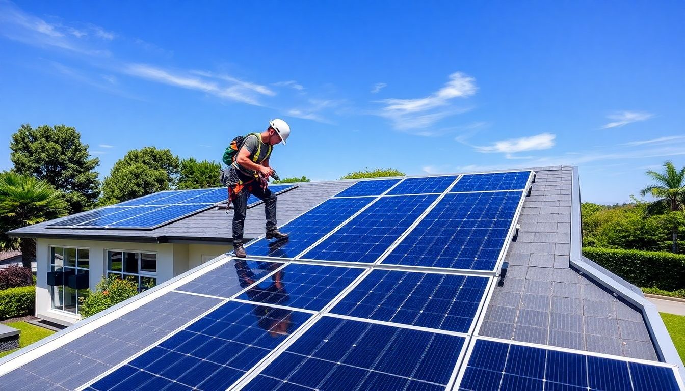 Installing Solar Panels