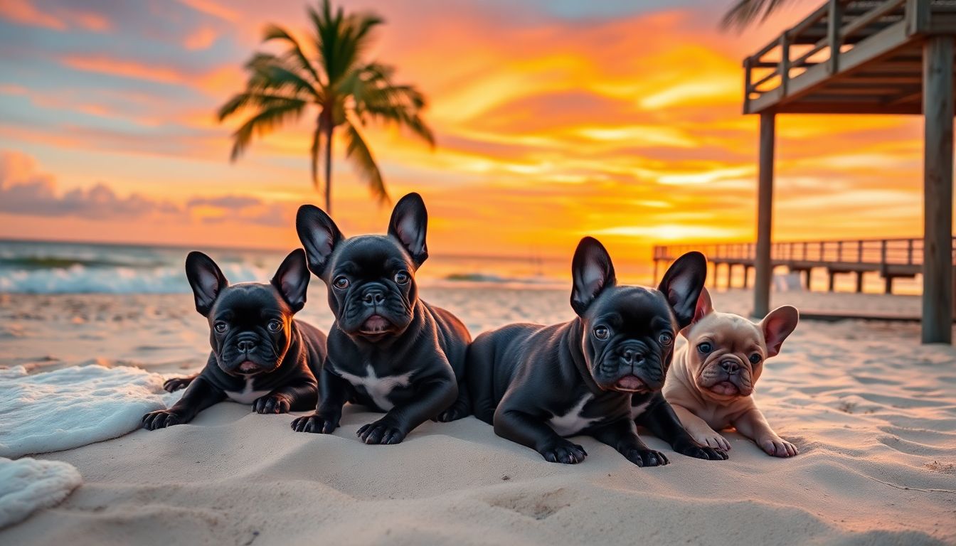 Image of a cute French Bulldog puppy