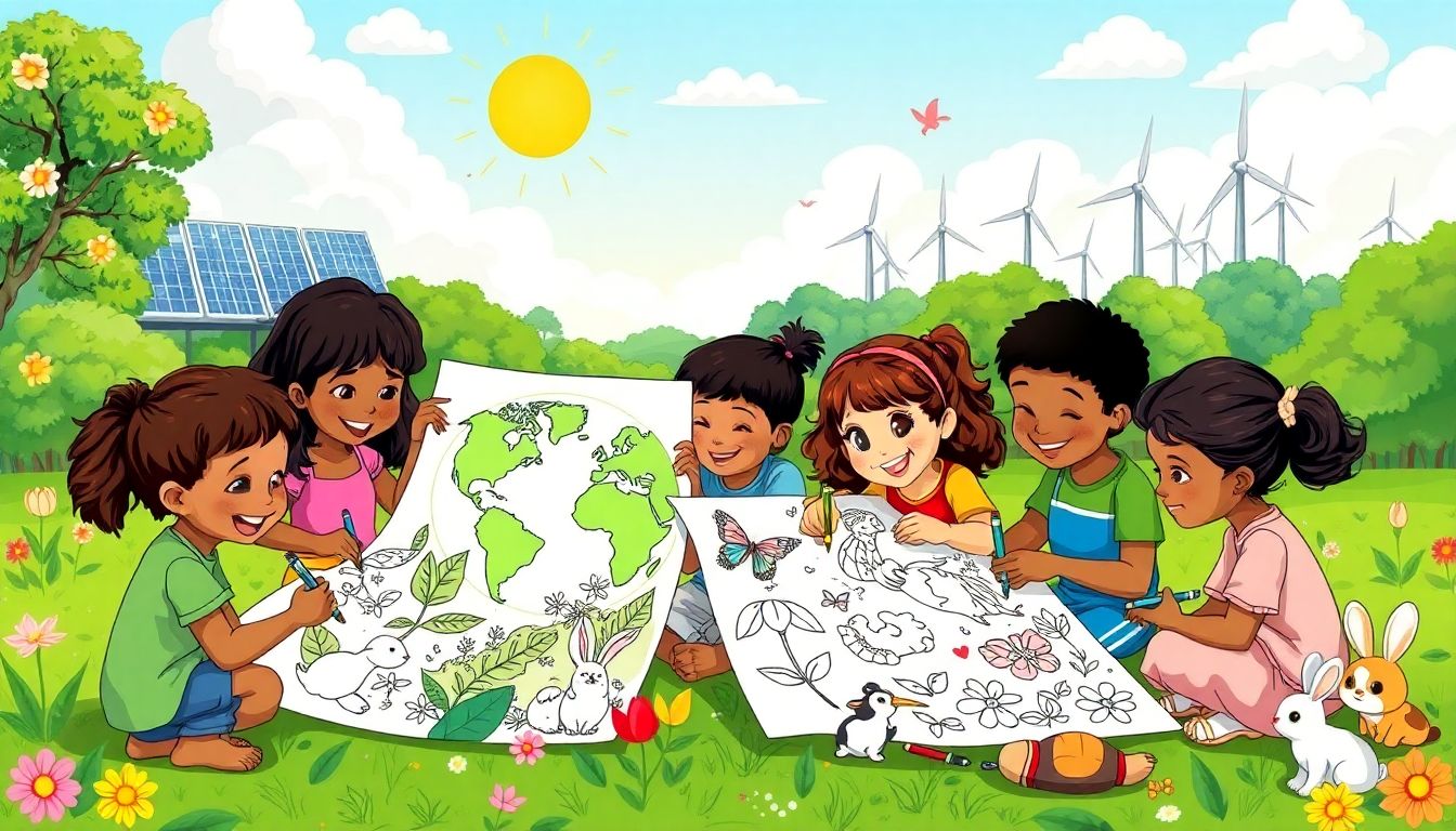 Earth Day Coloring Pages